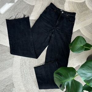 ZARA | High Waisted Wide Leg Jeans